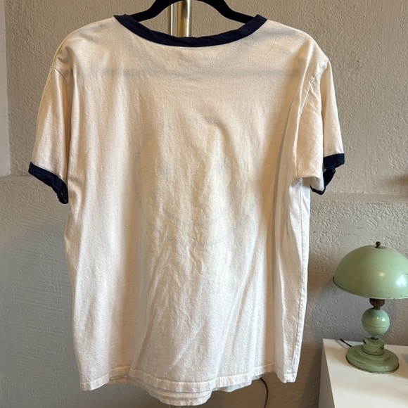 NWOT Smiley Ringer Tee Size Medium - Picture 8 of 8